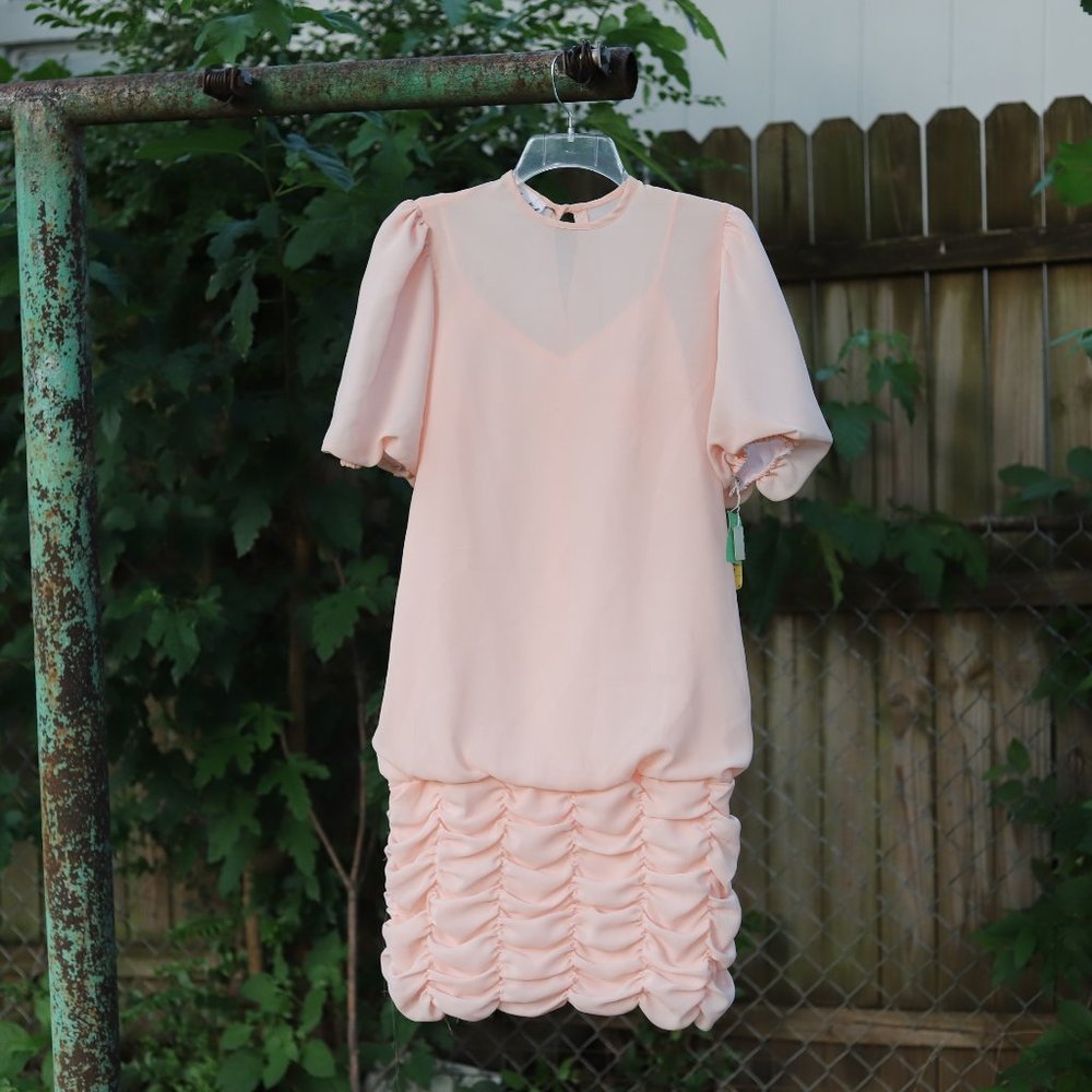 Vintage | Jodi Scott York ruched dress